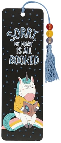 Sorry, My Night Is All Booked Beaded Bookmark von Peter Pauper Press
